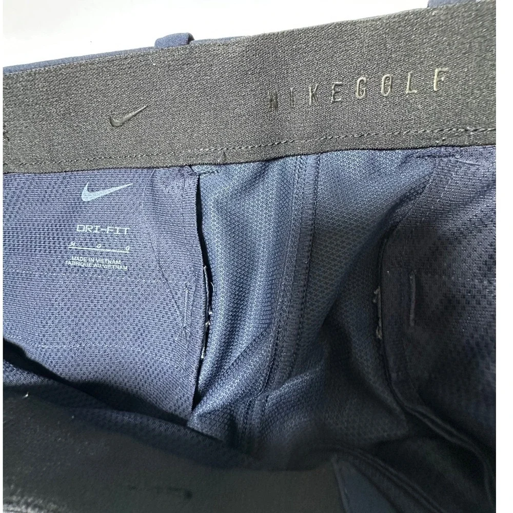 Nike Golf Dri-FIT Victory Shorts Mens 34 Navy Stretch Performance CU9740-451